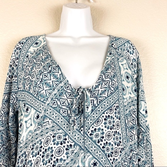 L*space Aubrey Romper Patchwork Boho Print Size S - Picture 6 of 15